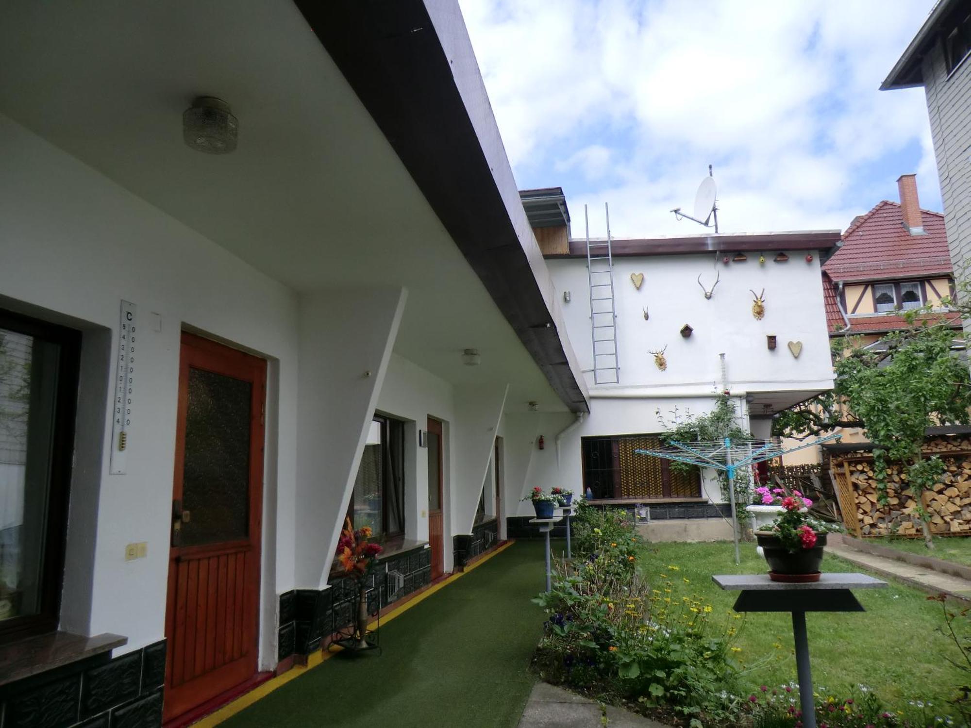 Pension Villa Broedel Bad Blankenburg Exteriör bild